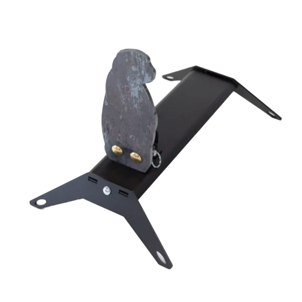 Prairie Dog Spring Popper Target with Stand - 3/8" AR500 Steel