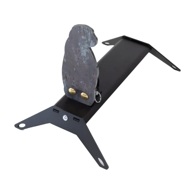 Prairie Dog Spring Popper Target with Stand - 3/8" AR500 Steel