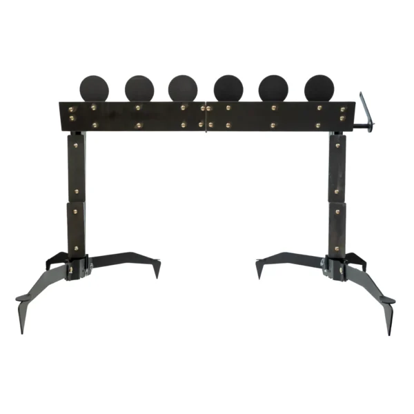 3/8" AR500 Pull to Reset Plate Rack Steel Reactive Target