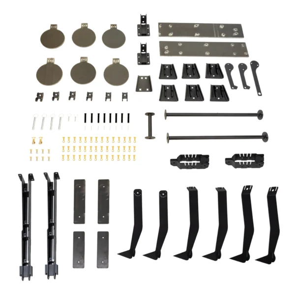 3/8" AR500 Pull to Reset Plate Rack Steel Reactive Target