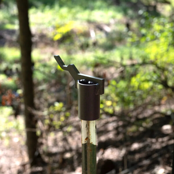 Static T-Post Hanging Bracket for Steel Targets