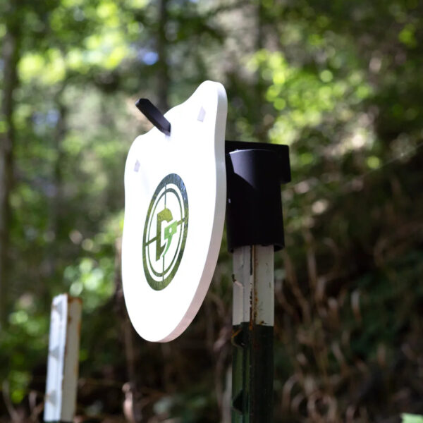 Static T-Post Hanging Bracket for Steel Targets
